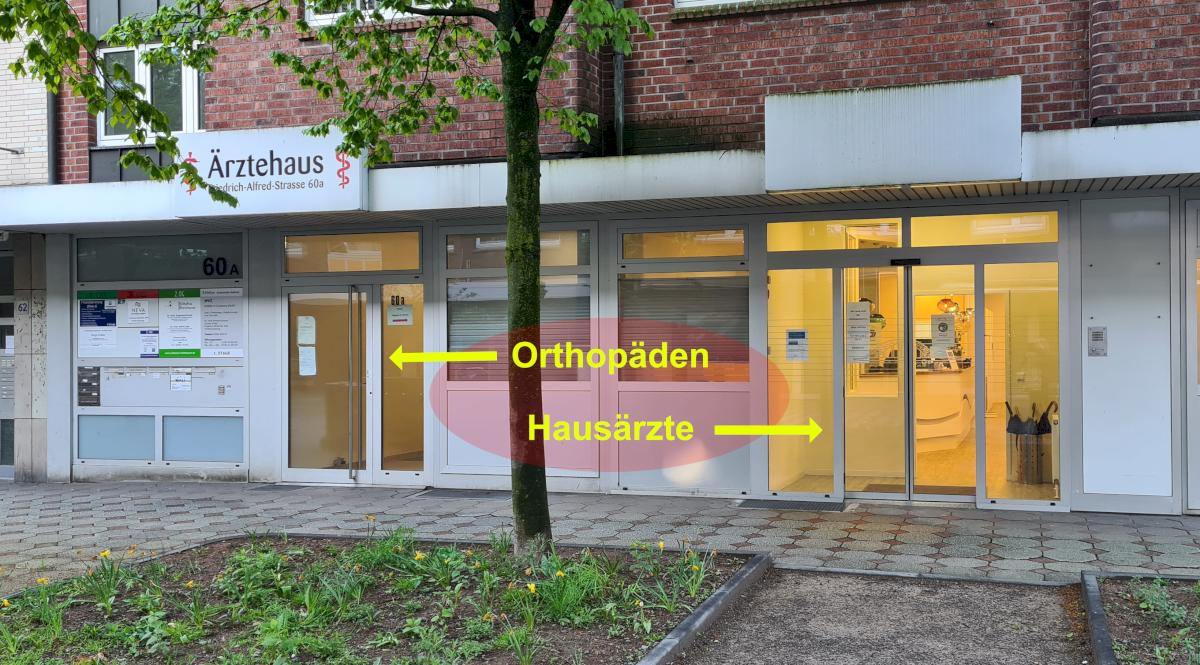 Sympathikustherapie Lage der Praxis